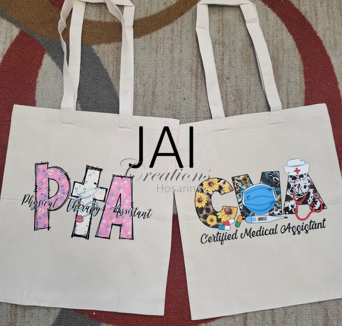 Bolsas de lona grandes para el cuidado de la salud