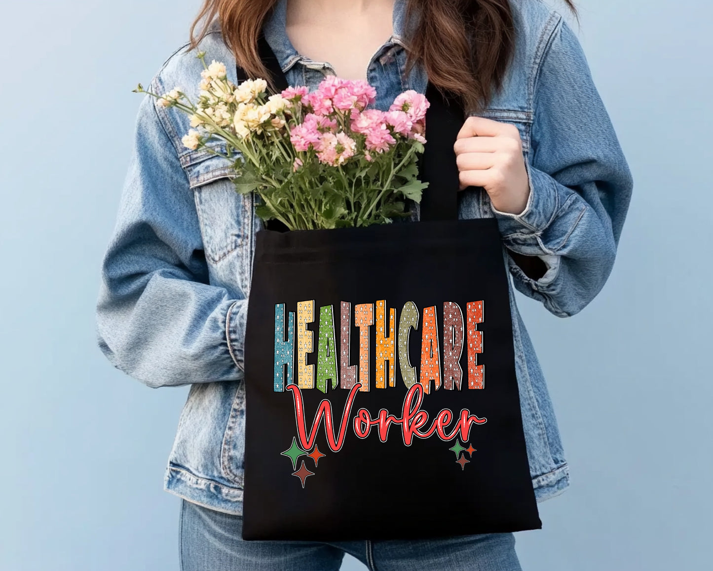 Bolsa grande de lona - Trabajador sanitario