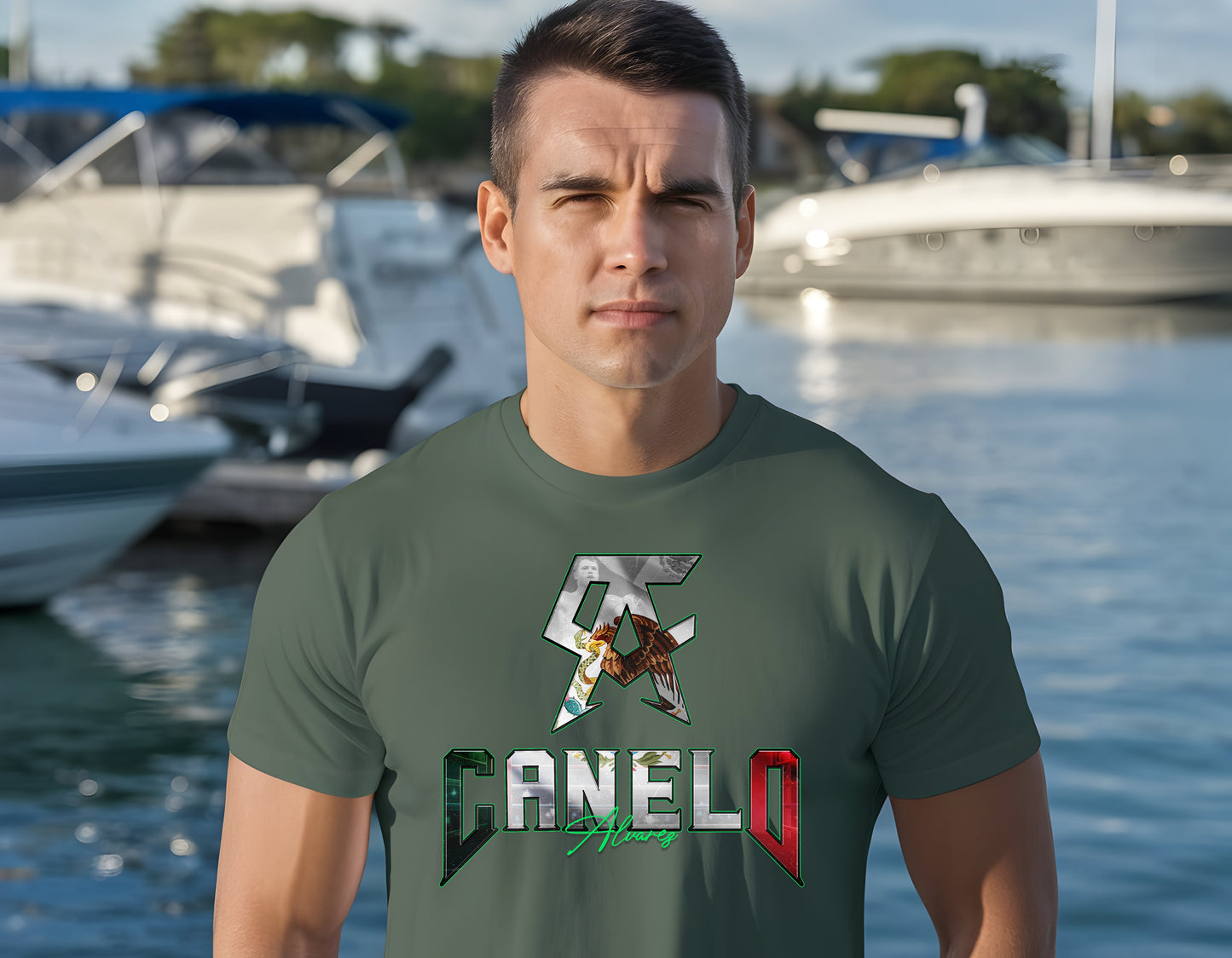 Camisetas de Canelo - Iniciales de Canelo Álvarez
