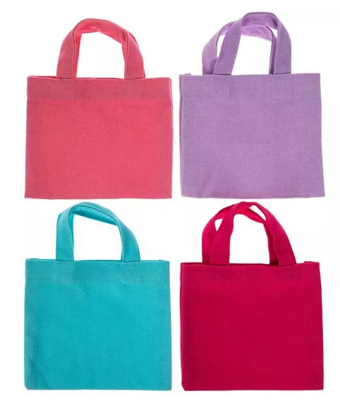 Mini bolso de lona con 1 parche