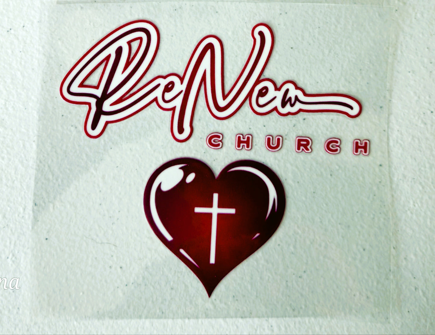 ReNew Church Window Car Decals