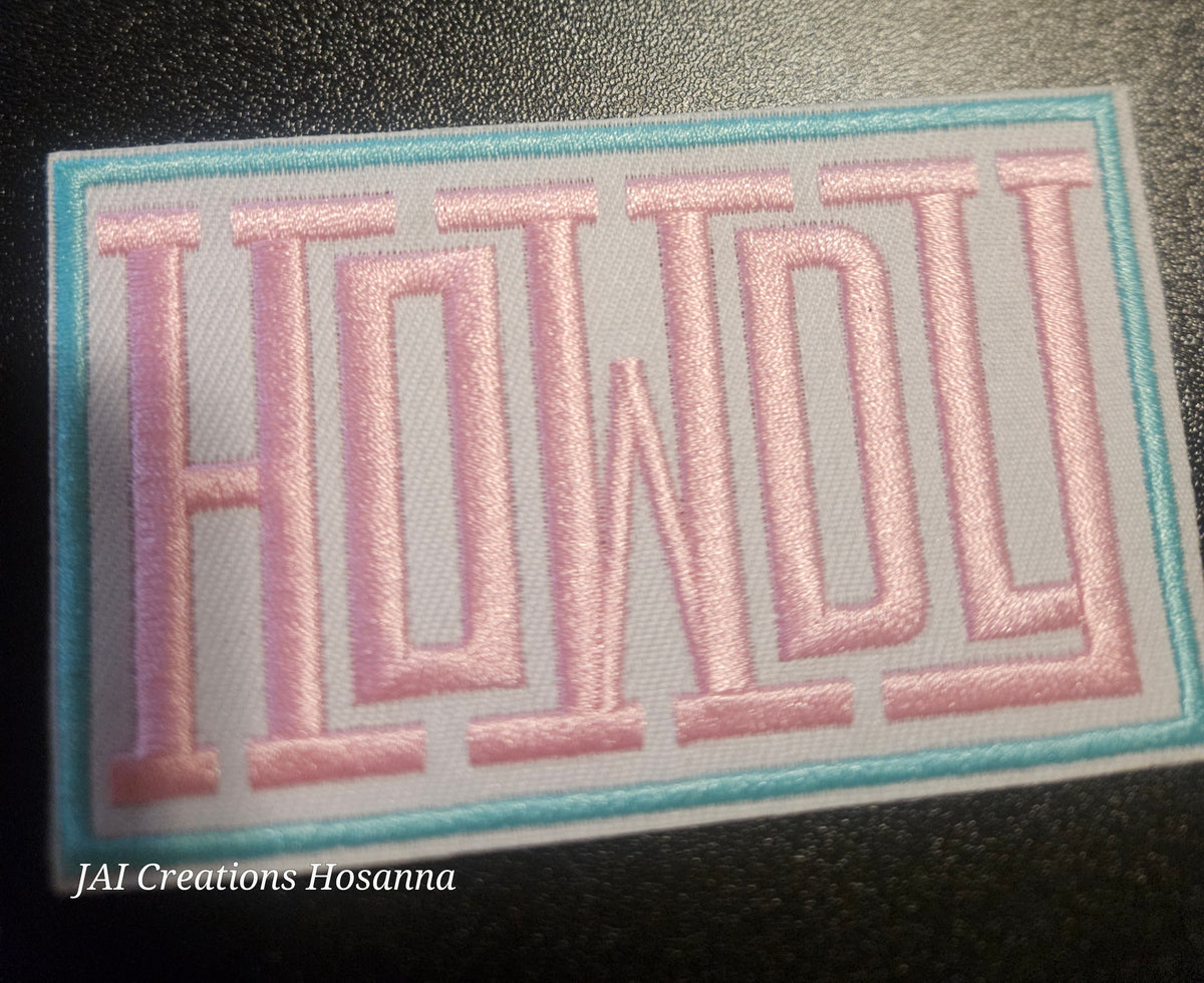 Iron-On patches Individual | No Minimum
