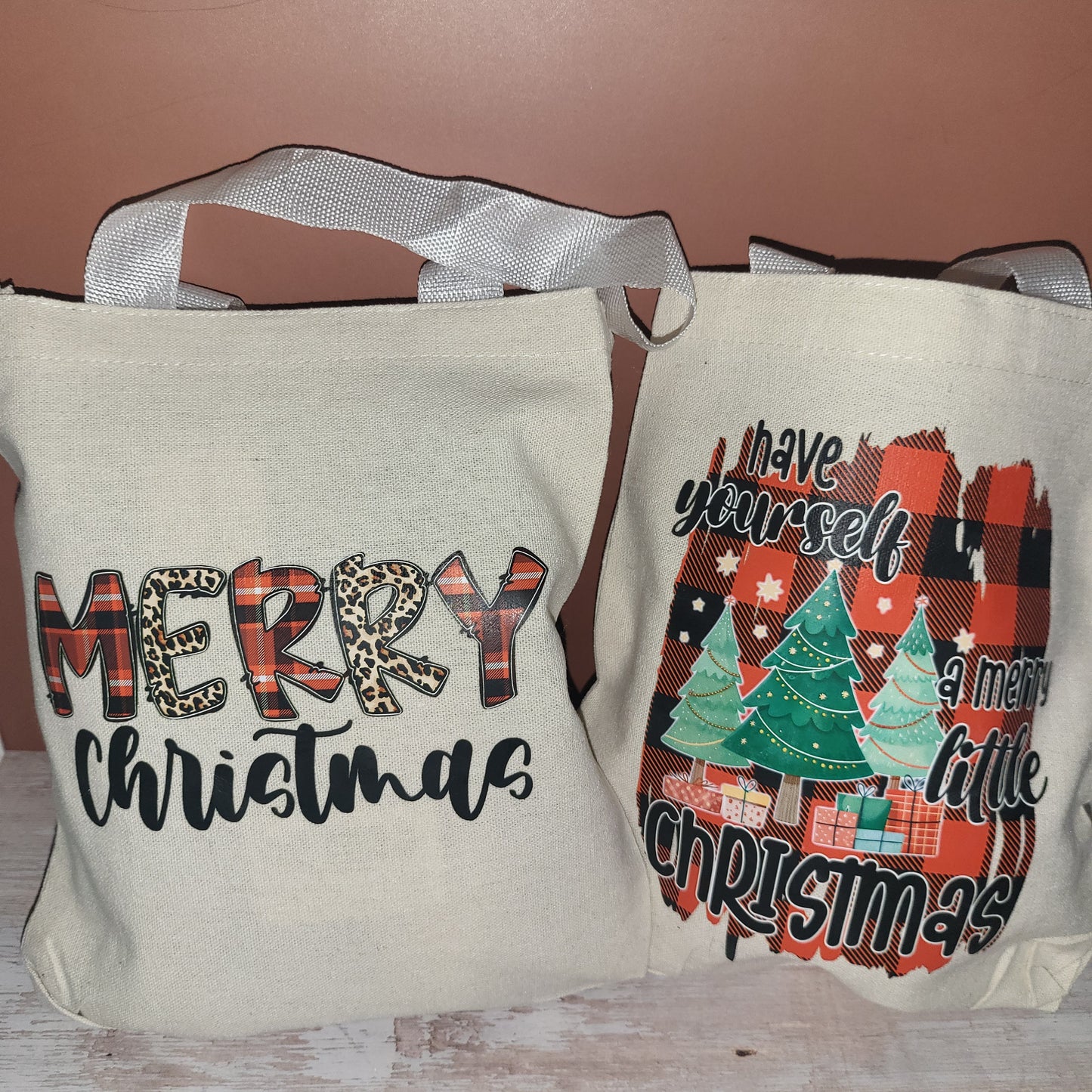Bolsas de regalo de lona pequeñas