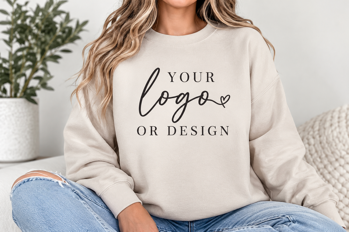Custom-Made Sweatshirts: Your Logo, Your Design! (Bella Canvas)