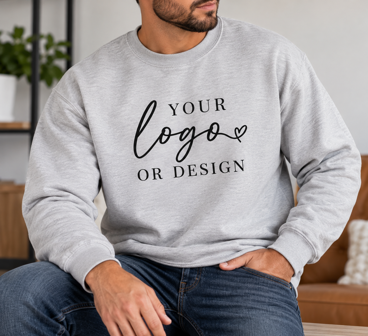 Custom-Made Sweatshirts: Your Logo, Your Design! (Bella Canvas)
