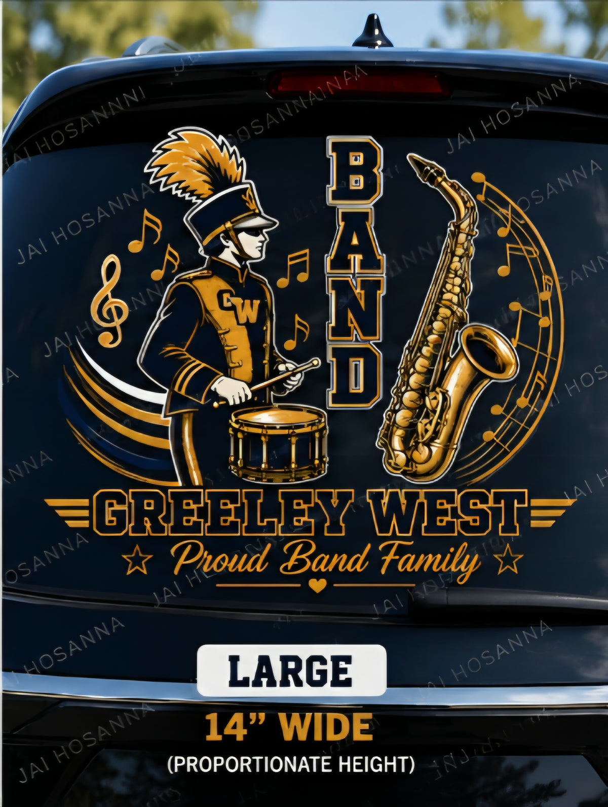 Custom Window Car Decals Bulk
