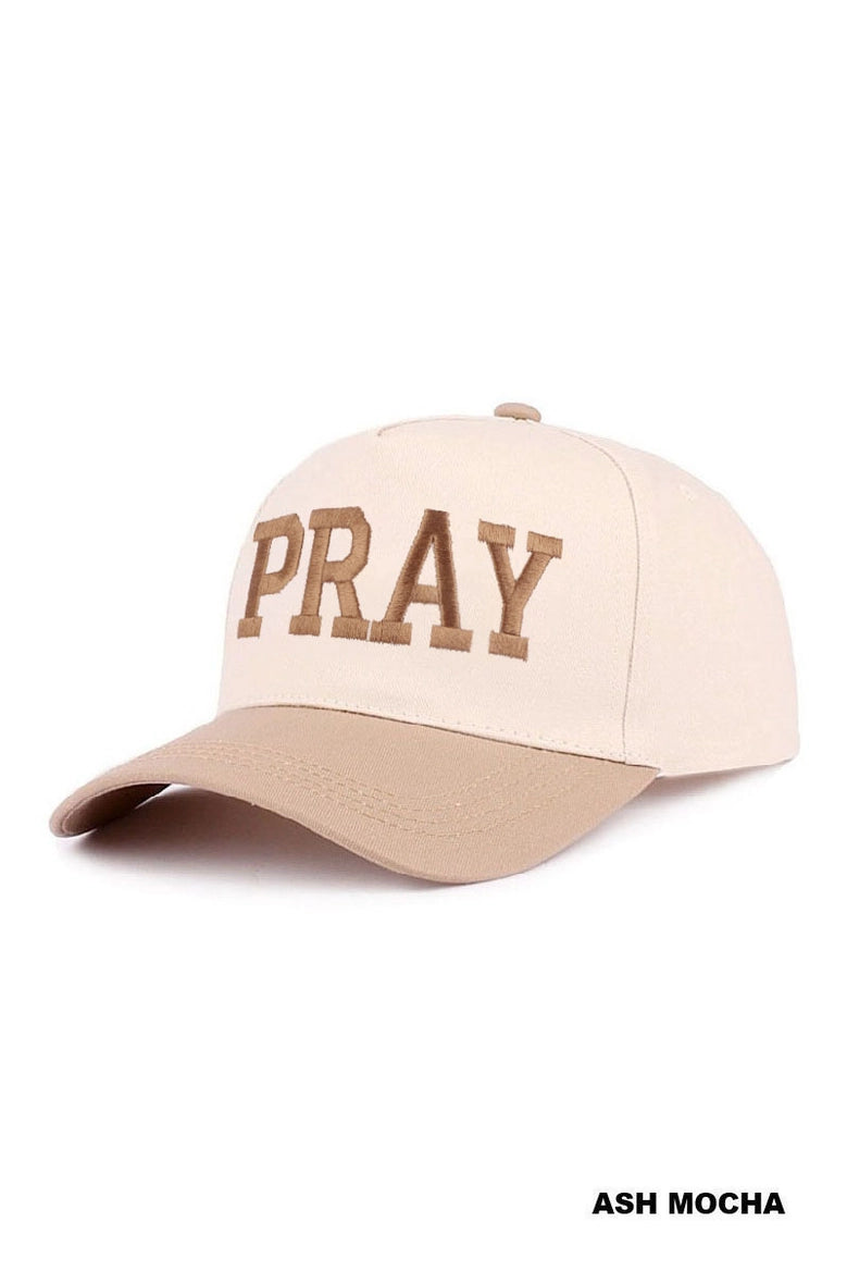 JAI "PRAY" Embroidered Hat
