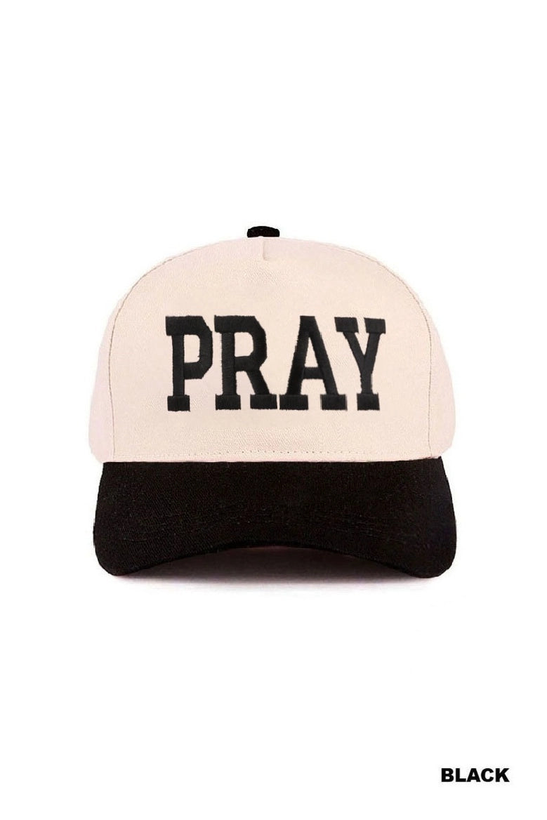 JAI "PRAY" Embroidered Hat