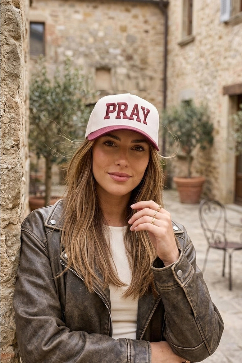 JAI "PRAY" Embroidered Hat