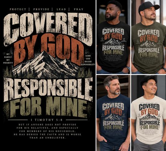 Covered by God DTF Transfer