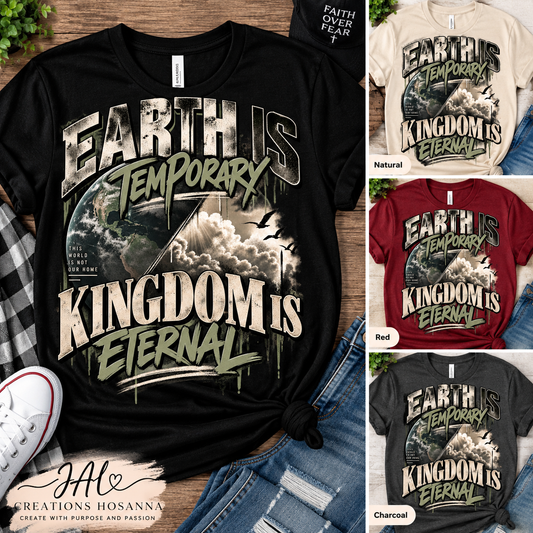 Earth is Temporary  DTF Transfer