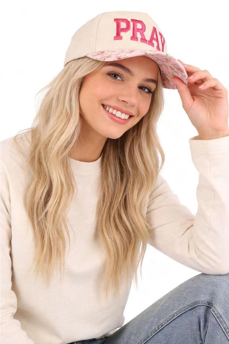 JAI "PRAY" Embroidered Hat