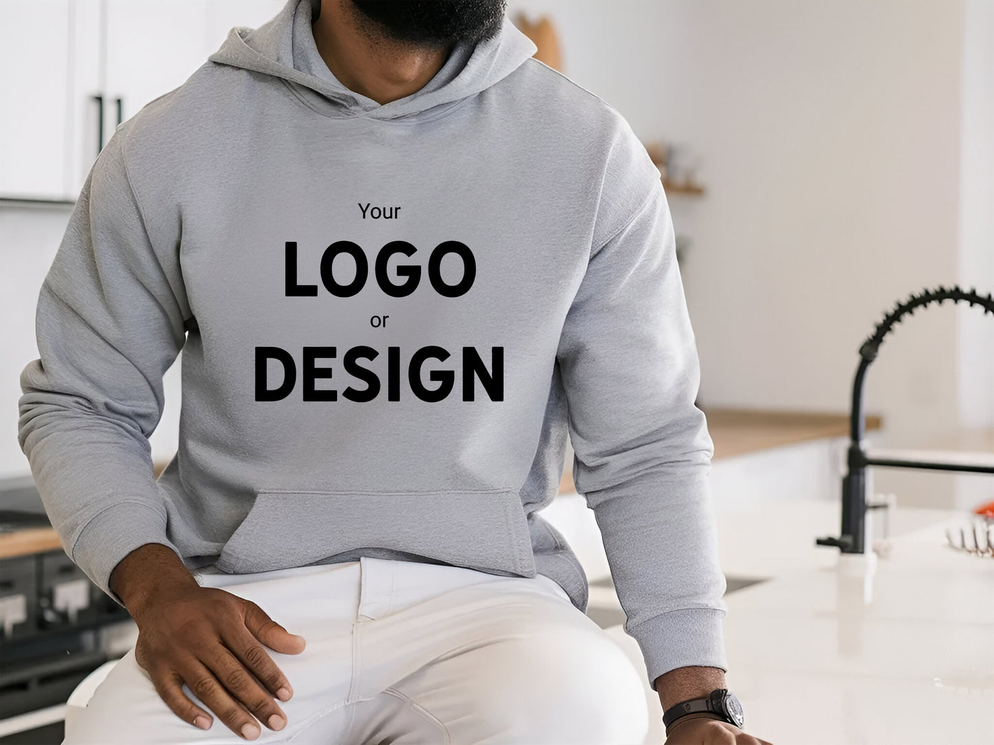 Custom-Made Hoodies: Your Logo, Your Design! (Bella Canvas)