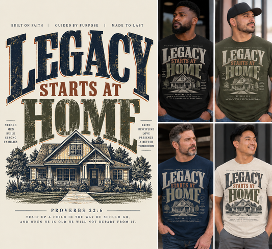 Legacy Starts at Home DTF Transfer
