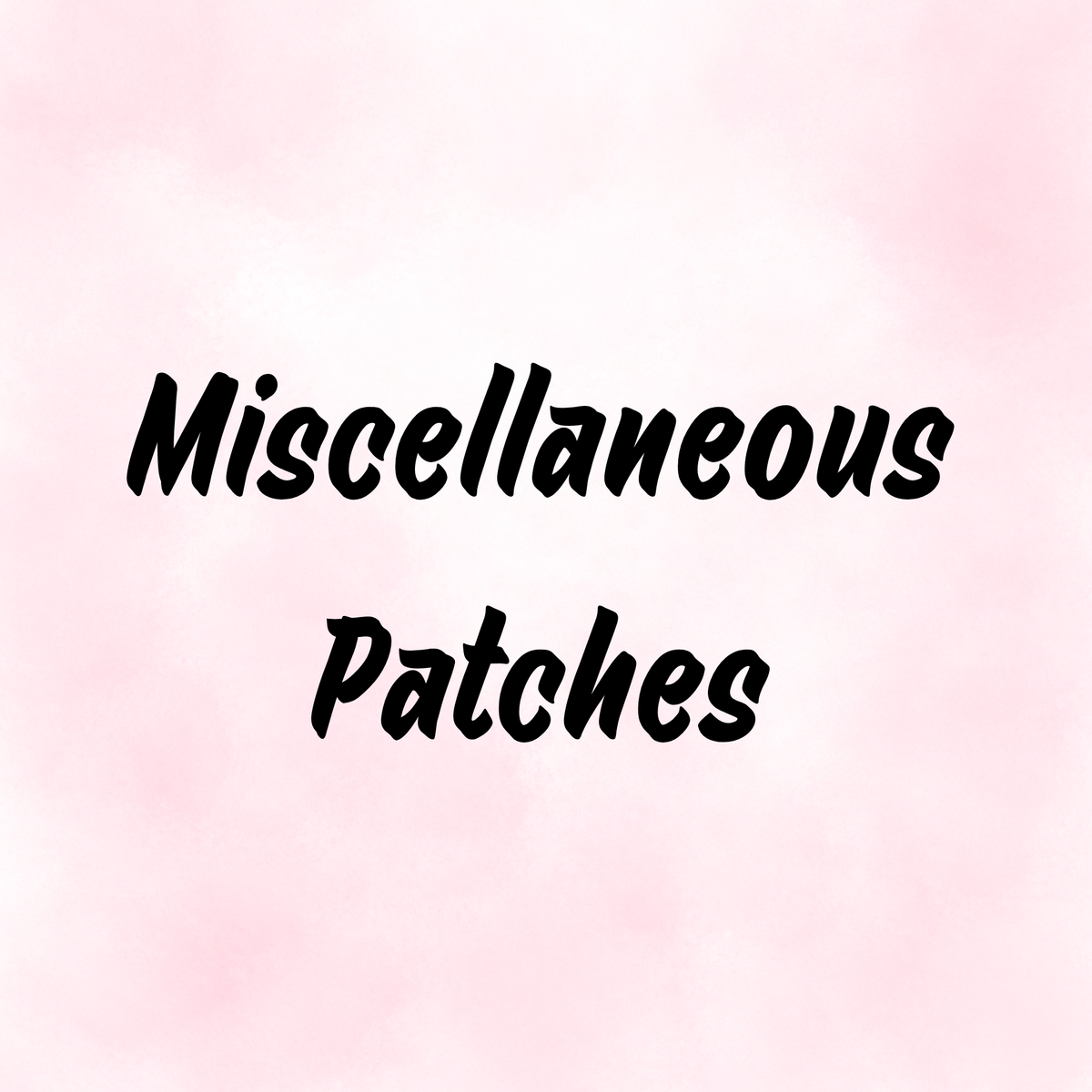 Iron-On patches Individual | No Minimum