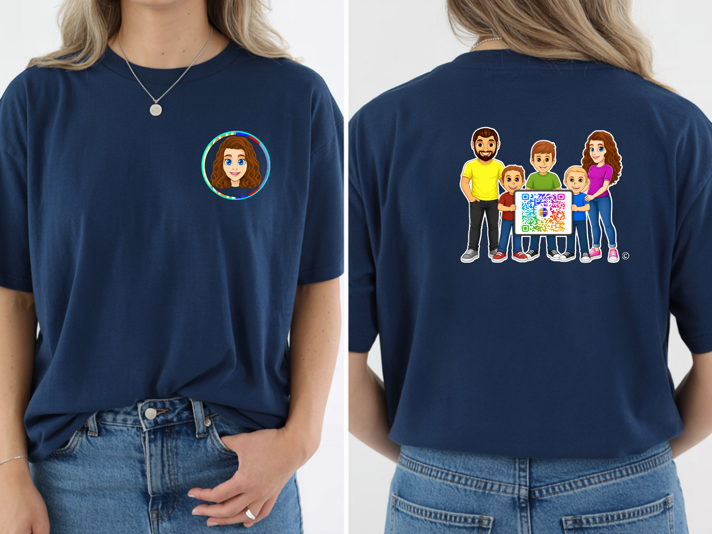 Melvie Family Squad Tee - Vanessa