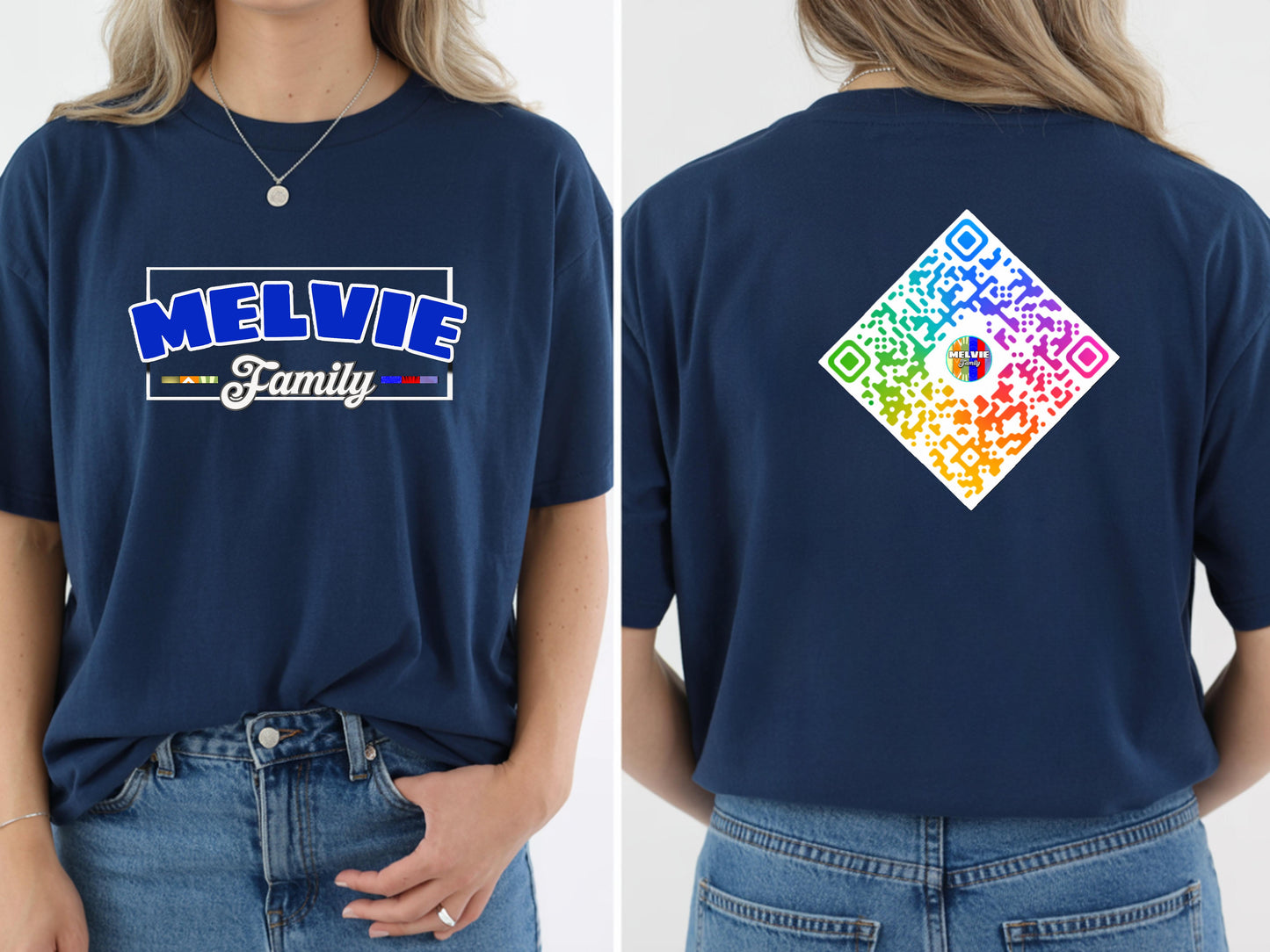 Melvie Family-Blue