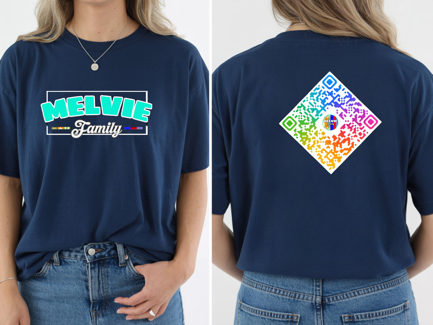Melvie Family-Teal