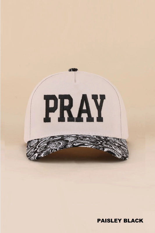 JAI "PRAY" Embroidered Hat