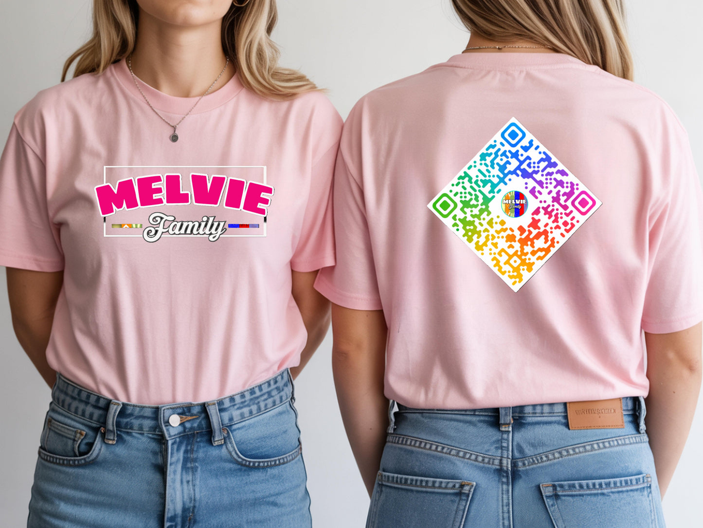 Melvie Family-Pink