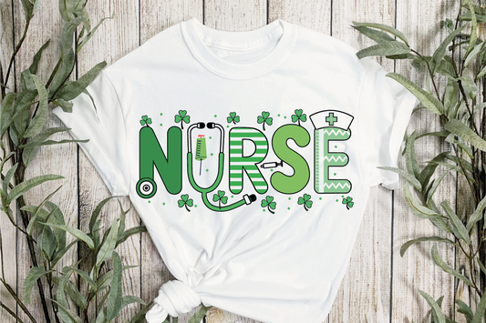 Camiseta de ENFERMERA (Día de San Patricio)